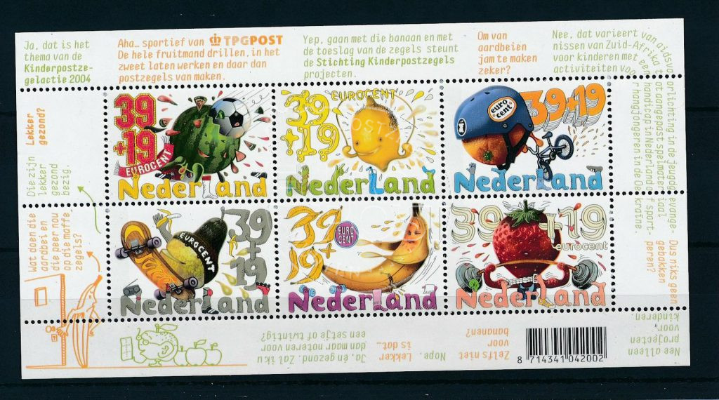 Pays-Bas 2004 Bloc de timbres pour enfants NVPH 2295