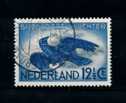 Nederland 1938 Luchtpost Bijzondere vluchten LP11 gestempeld