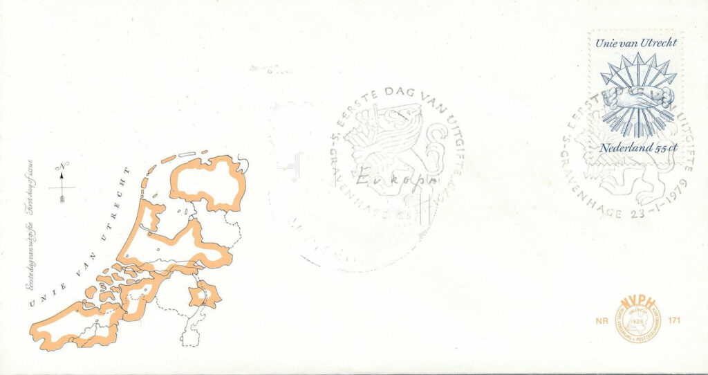 Nederland 1979 FDC Unie van Utrecht onbeschreven E171