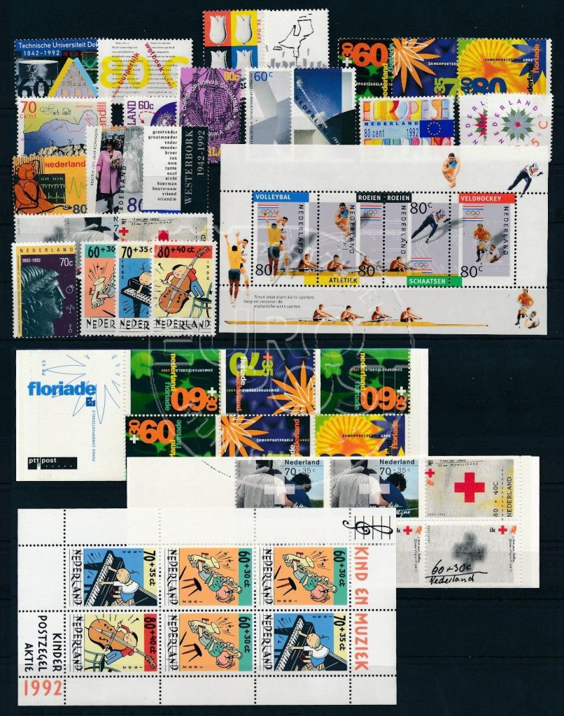 Pays-Bas 1992 Volume complet MNH