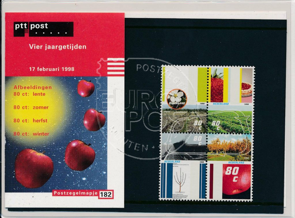Nederland 1998 Vier jaargetijden PZM182