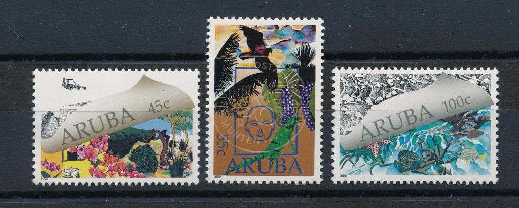 Aruba 1990 Natura e Ambiente NVPH 70-72