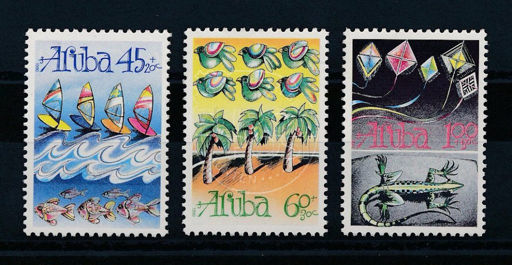 Aruba 1990 Francobolli per bambini NVPH 83-85