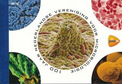 Nederland 2011 100 jaar Ned. Vereniging voor Microbiologie prestigeboekje PR36