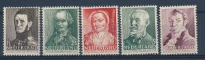 Nederland 1941 Zomerzegels NVPH 392-96 1
