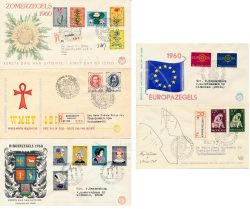 Holandia 1960 Kompletne koperty pierwszego dnia