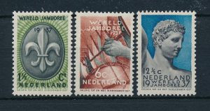 Holanda 1937 Jamboree Mundial Vogelenzang NVPH 293-295 MNH