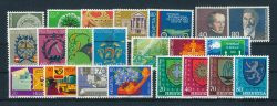 Zwitserland 1980 Complete jaargangen postzegels postfris