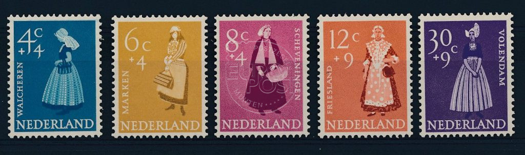 Nederland 1958 Zomerzegels