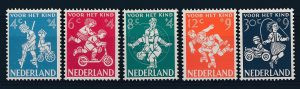 Niederlande 1958 Kinderbriefmarken NVPH 715-19