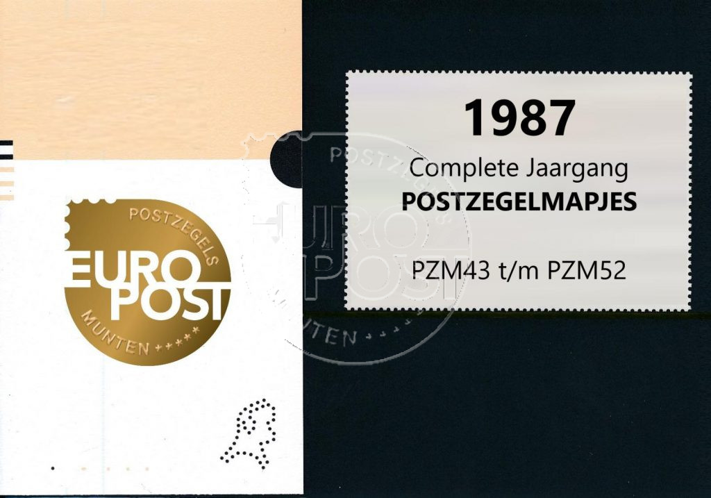 Paesi Bassi 1987 Volume completo di cartelle di francobolli