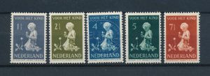 Nederland 1940 Kinderzegels NVPH 374-378 Ongebruikt