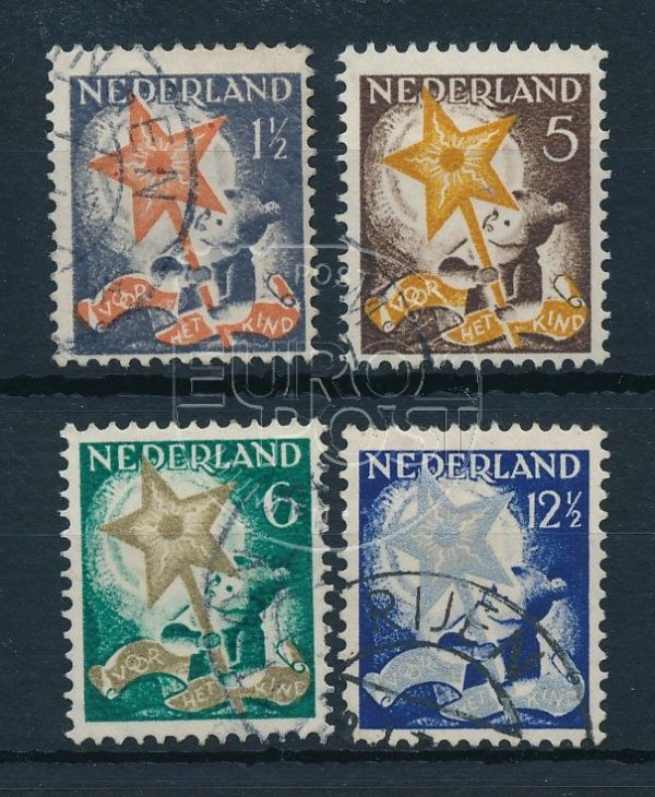 Netherlands 1933 Children's stamps NVPH 261-264 Used