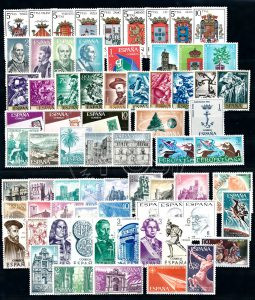 Spanje 1966 Complete postfrisse jaargang postzegels