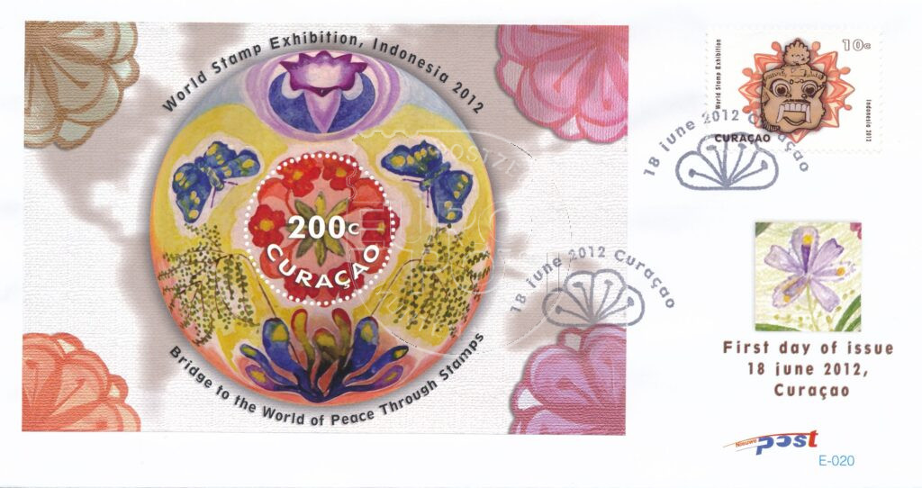 Curacao 2012 FDC Indonesie E 20