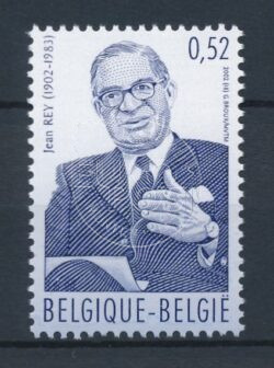 België 2002 Jean Rey (1902-1983) OBP 3097 Postfris