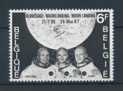 Belgium 1969 First moon landing OBP 1508 MNH