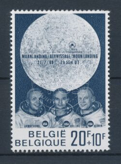 Bélgica 1969 Primer alunizaje OBP 1509 MNH