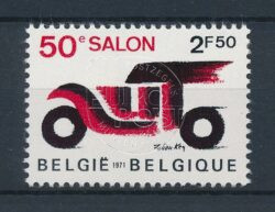 Belgien 1971 50. Automobilsalon OBP 1568 Mint