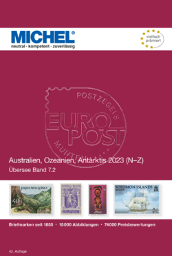 Catalogo Michel Overseas Australia-Oceania Antartide NZ 2023 UK7/2