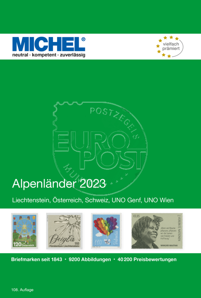 Michel Catalogus Europa Alpenlanden 2023 E1