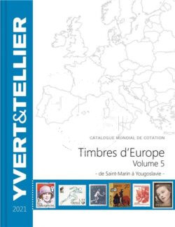 Catálogo Yvert Europa SY Volumen 5 San Marino-Yugoslavia - Edición 2021