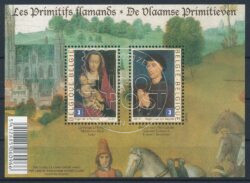België 2010 De Vlaamse Primitieven uit postzegelboekje OBP Blok 185 Postfris
