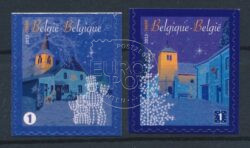 Belgia 2012 Znaczki świąteczne znaczki samoprzylepne z księgi znaczków OBP 4291-4292 Mint Fris