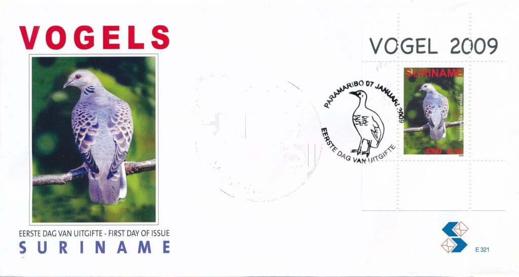 Suriname 2009 FDC Vogel E321
