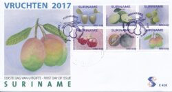 Suriname 2017 FDC Vruchten E410