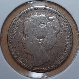 Nederland 1905 Wilhelmina 25 cent Fraai
