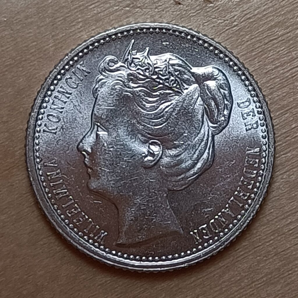Nederland 1905 Wilhelmina 25 cent FDC