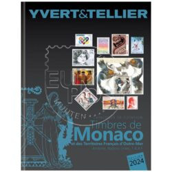 Yvert Postzegel Catalogus deel 1 Bis Monaco en Franse Overzeese Gebiedsdelen 2024