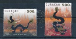 Curazao 2012 Año del dragón NVPH 73-74 MNH
