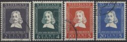 Niederlande 1952 Van Riebeeck Briefmarken NVPH 578-581 Gestempelt
