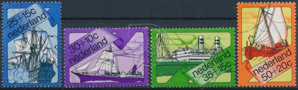 Pays-Bas 1973 Timbres d'été NVPH 1026-1029 Stamped