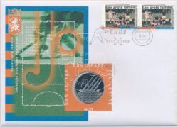 Netherlands 1998 - ECU letter 100 years of Royal Dutch Hockey Association ECU 29