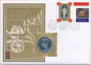 Nederland 1998 - ECU-brief 100 jaar Oranje Vorstinnen ECU 32