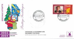 Nederland 2003 FDC Decemberzegel W156