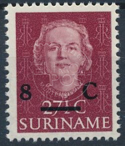Suriname 1958 Hulpuitgifte NVPH 330 Postfris