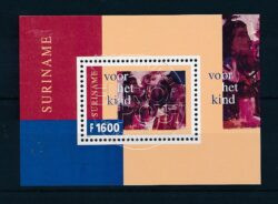 Suriname 1999 Kinderzegels blok ZB 1052 Postfris