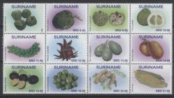Suriname 2020 Fruits ZB 2564-2575 MNH