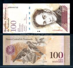 Venezuela 2007 100 Bolivares bankbiljet UNC