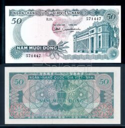 Zuid Vietnam ND 1969 50 Dong bankbiljet UNC