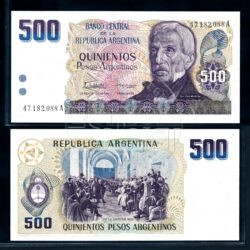 Argentinië ND 1984 500 Pesos Arg. bankbiljet UNC
