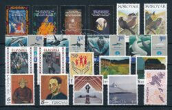 Faroe Islands 1998 Complete year set of stamps MNH