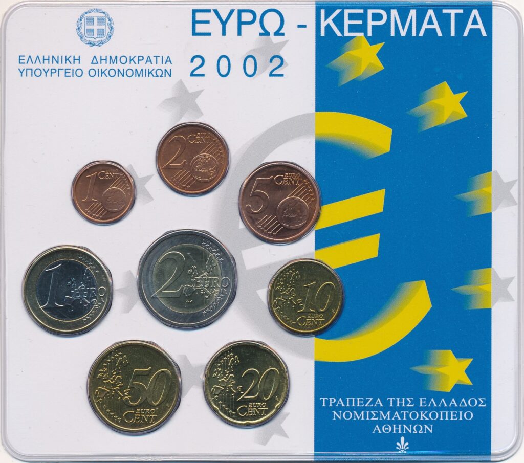 Griechenland 2002 BU Jahressatz A – Herausgegeben von KNM