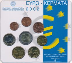 Grèce 2002 BU Annual Set A - Publié par KNM