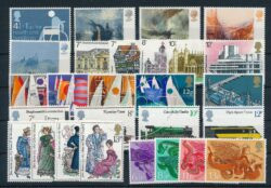 Gran Bretaña 1975 Volumen completo de sellos ocasionales MNH