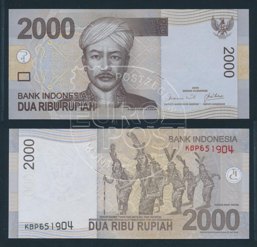 Indonesia 2009 Billete de 2000 Rupias UNC